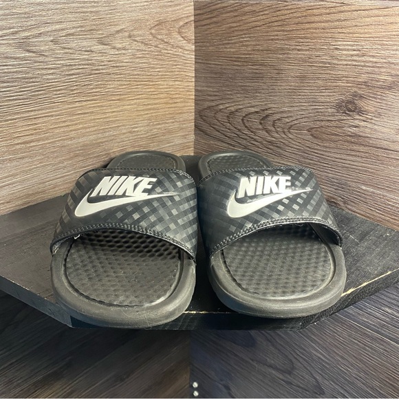 Nike slide sandals checkerboard black - Picture 3 of 7